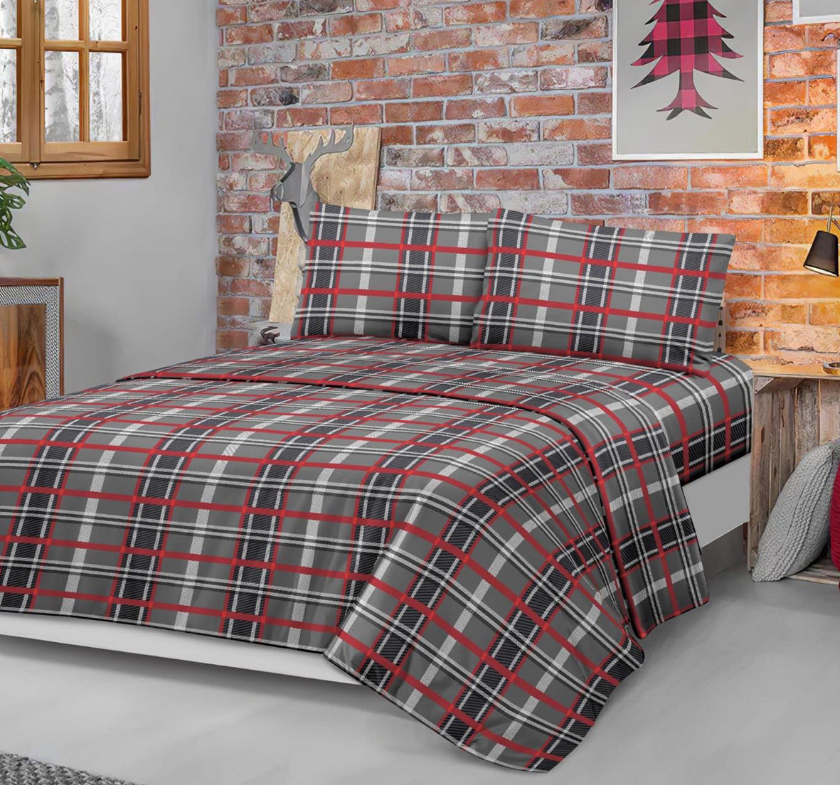 4pc Printed Sheet Set