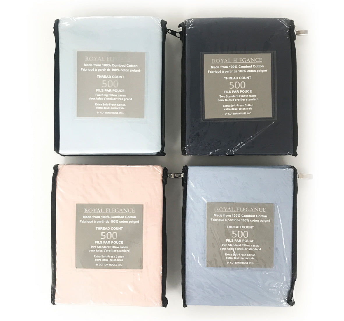 500TC Cotton Pillowcase