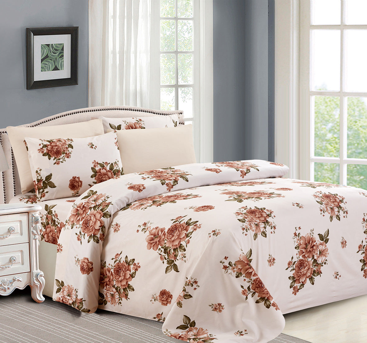 7800 Printed 6pc Sheet Set