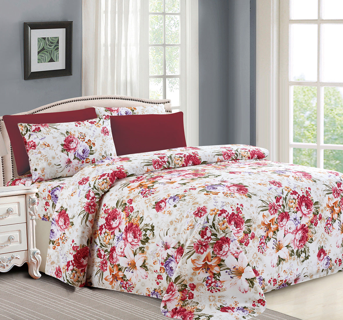 7800 Printed 6pc Sheet Set