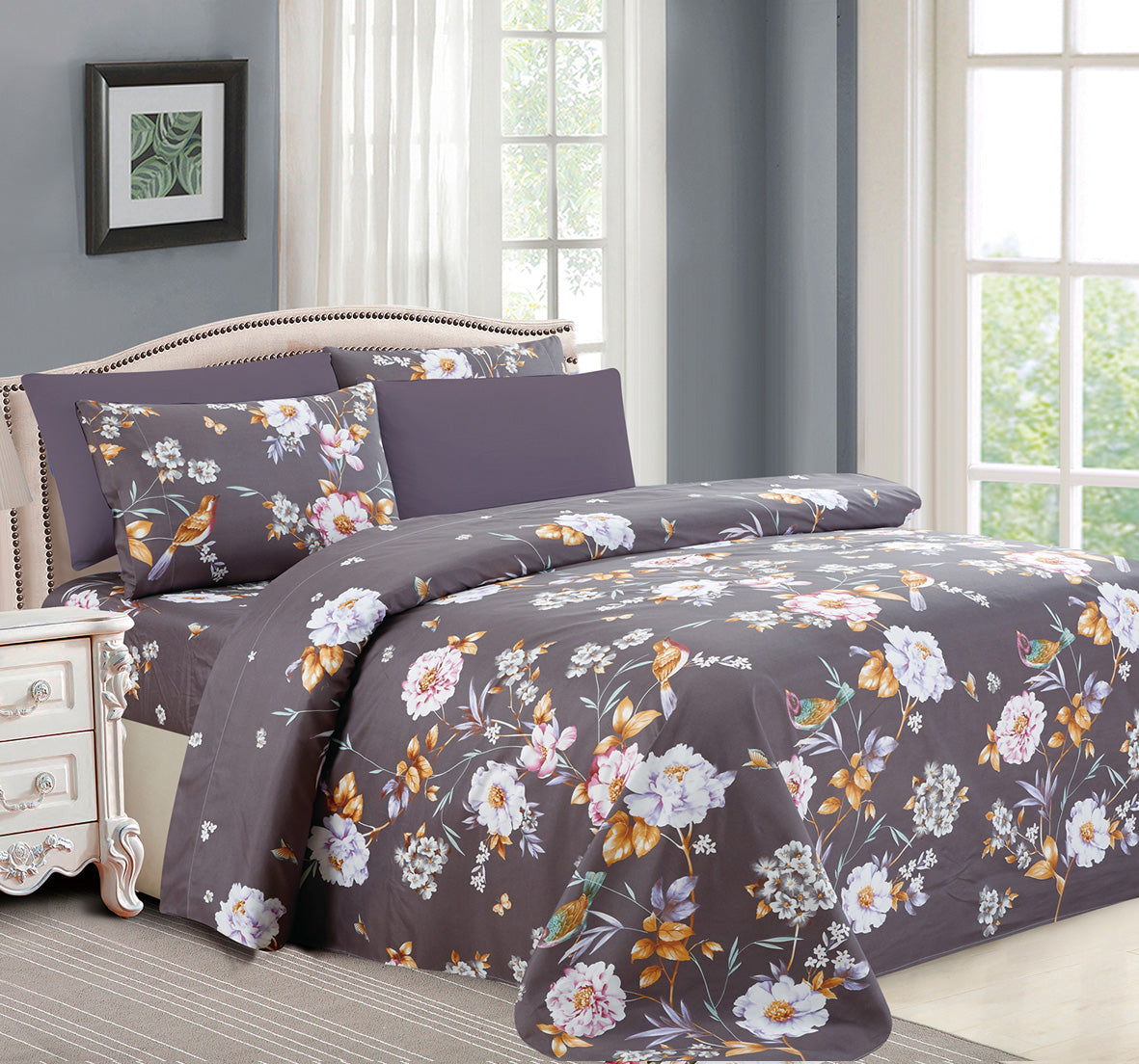 7800 Printed 6pc Sheet Set