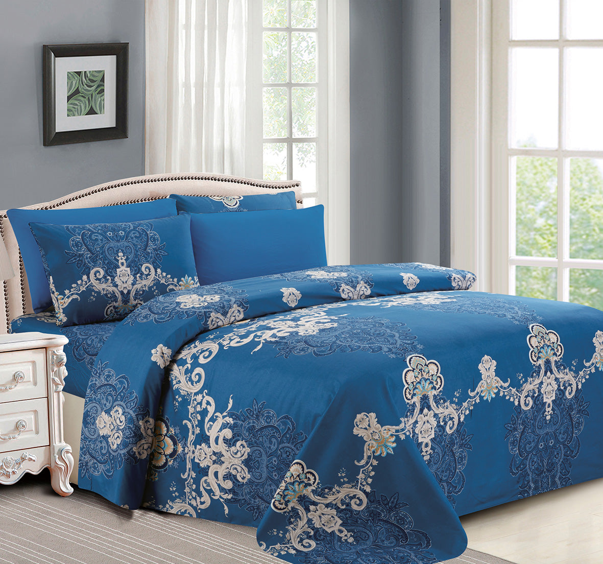 7800 Printed 6pc Sheet Set