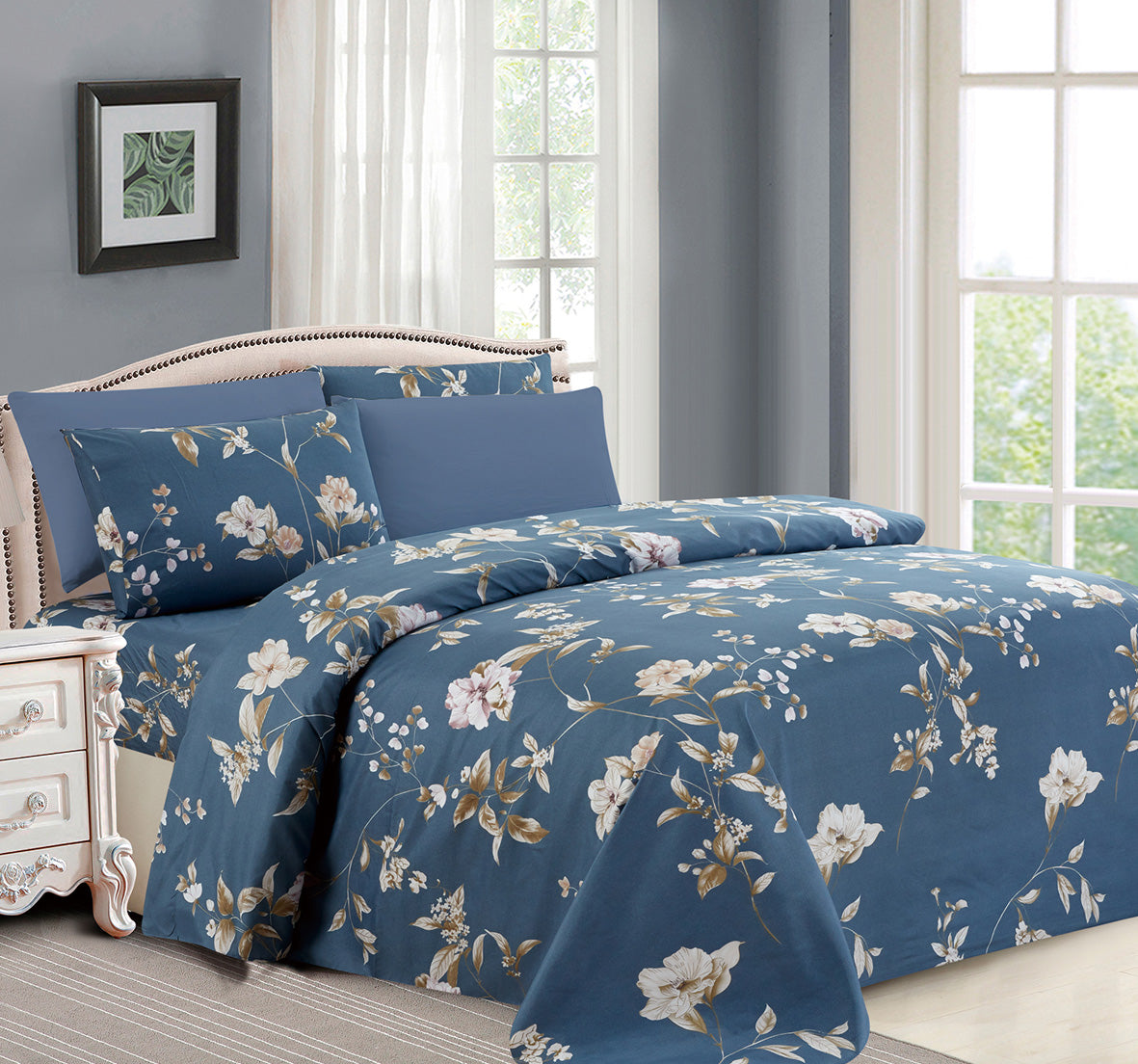 7800 Printed 6pc Sheet Set