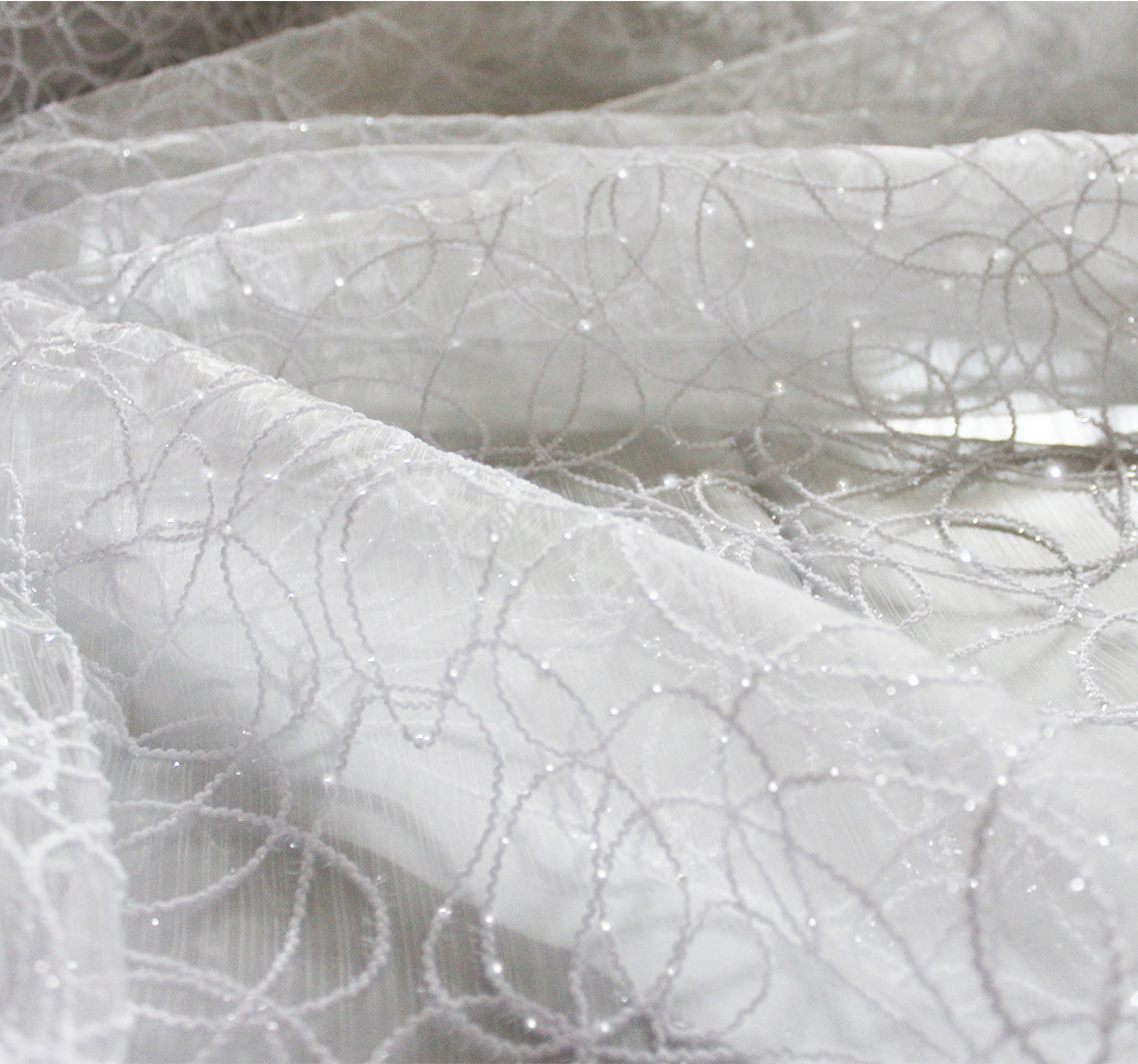 Nest Sheer Embroidery Curtain
