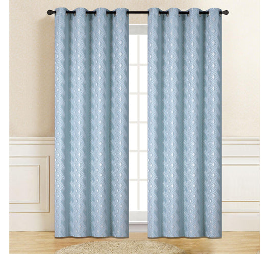 MERCIE CURTAIN BLUE
