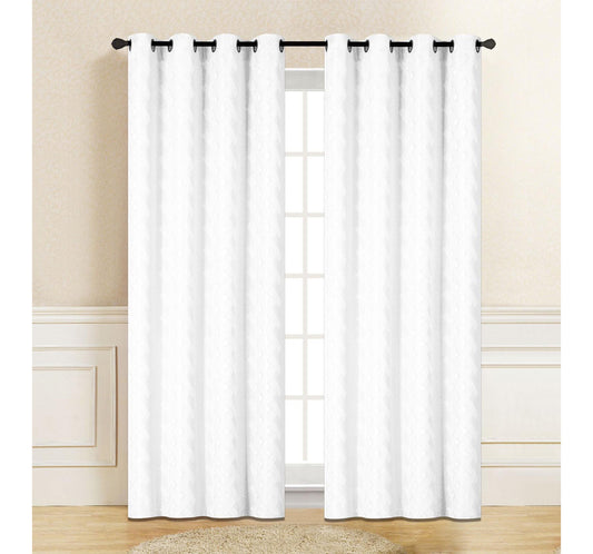 MERCIE CURTAIN SNOW