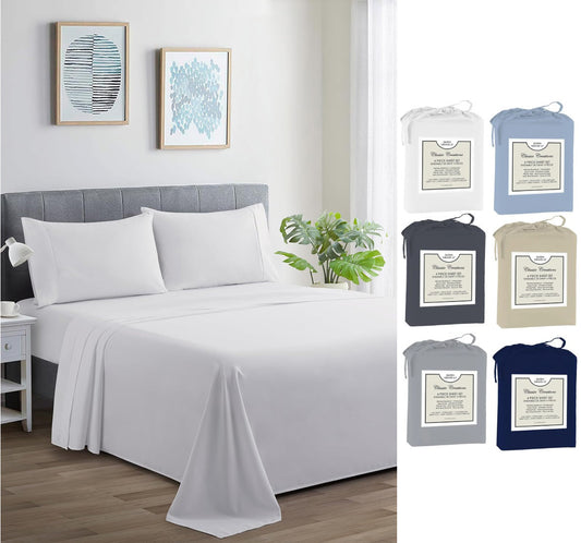 Cotton House - Wrinkle-Free  Microfiber 120 GSM Sheet Sets