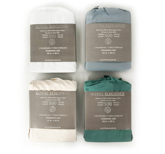 Royal Elegance 500TC Cotton Pillowcase