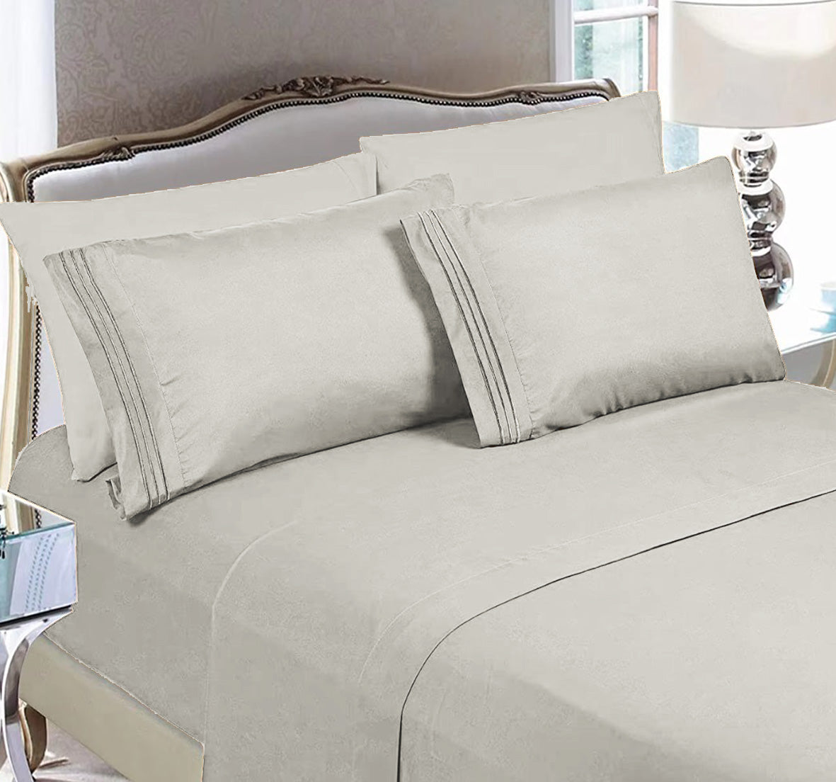 5 Star Solid 4pc Sheets