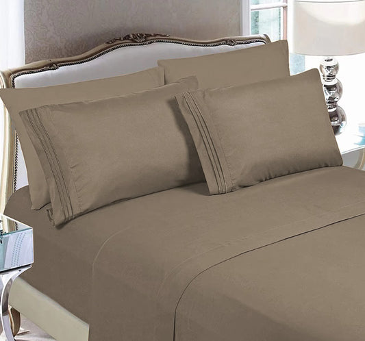 5 Star Solid 4pc Sheets
