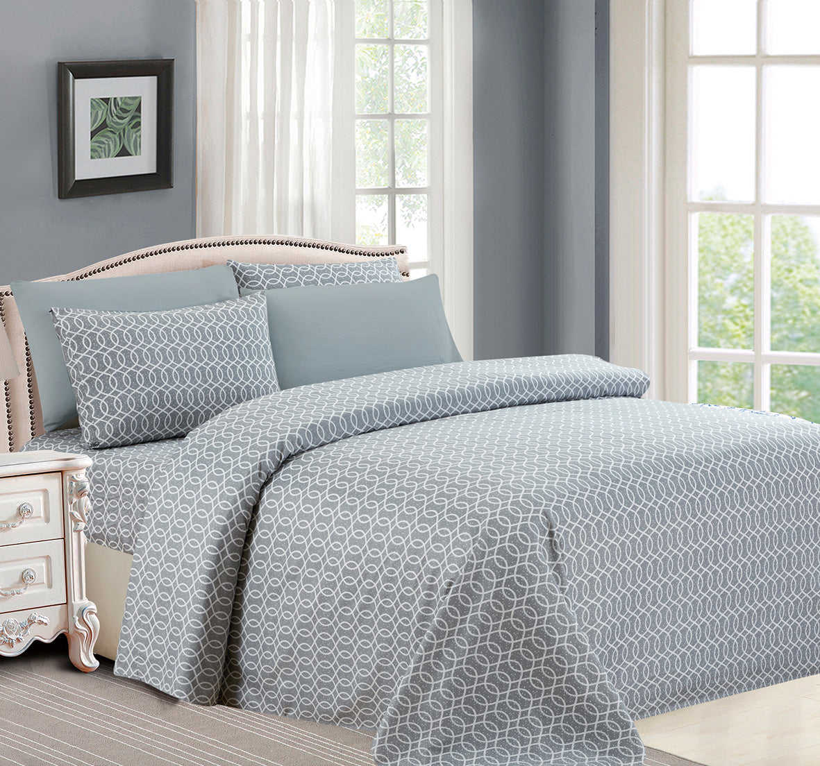 7800 Printed 6pc Sheet Set