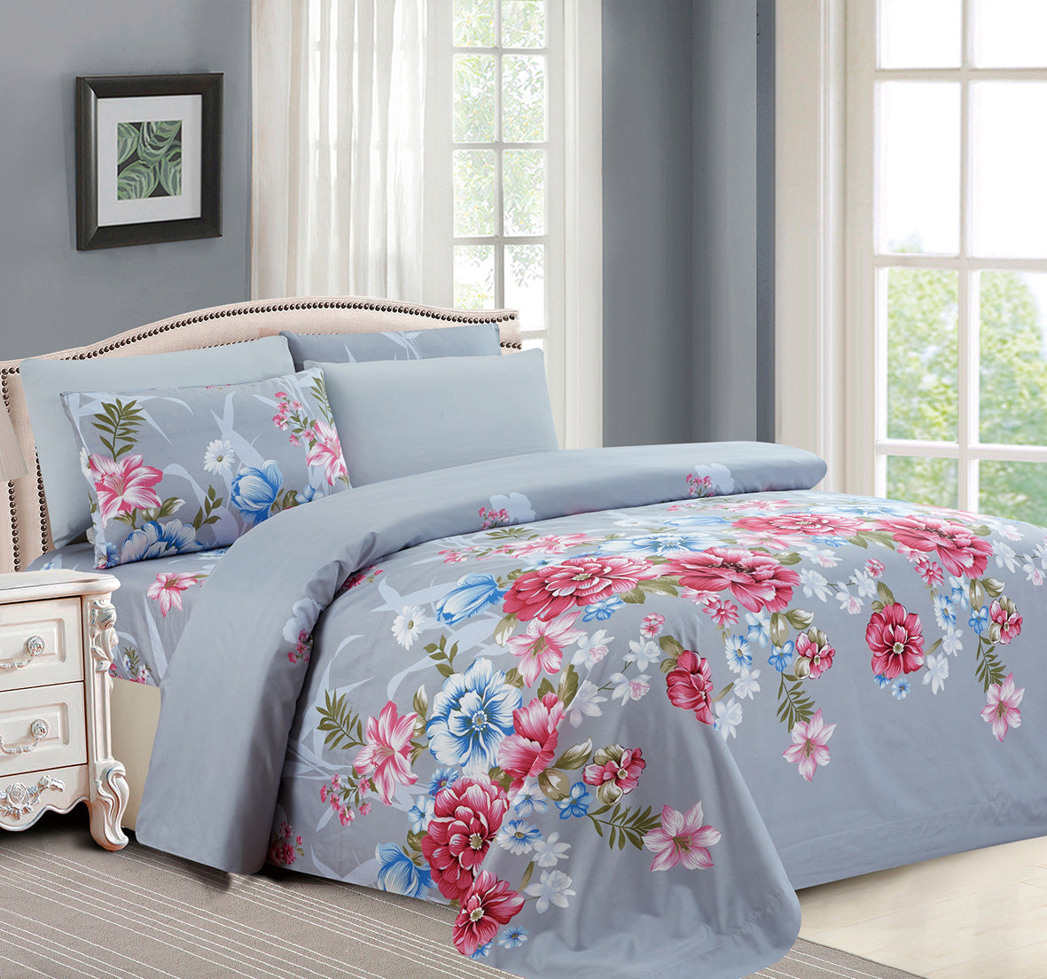 7800 Printed 6pc Sheet Set