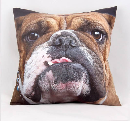 Decorative Cushion Cover - Bull dog