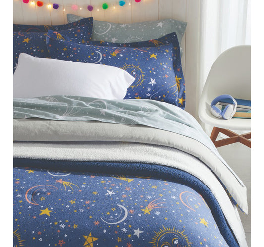 3Pc Flannel Comforter Sets