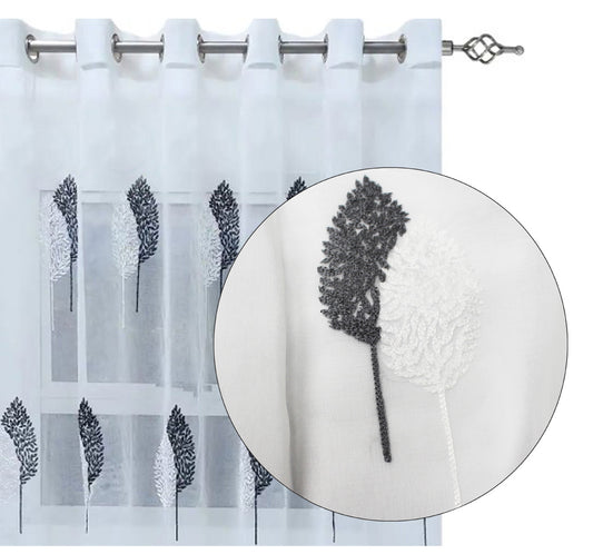 Dana Sheer Embroidery Curtain