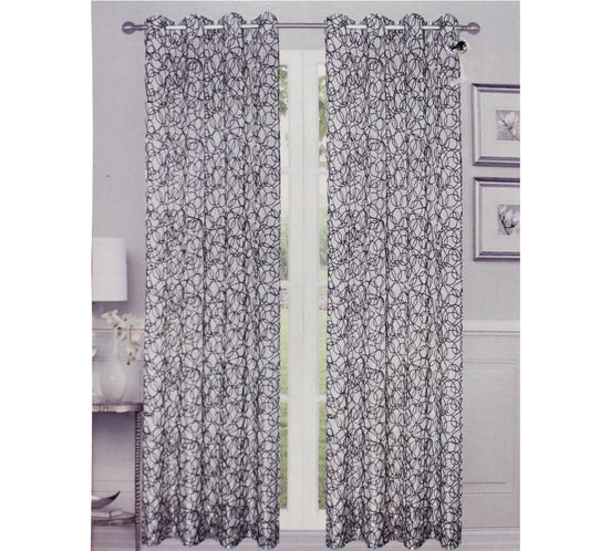 Nest Sheer Embroidery Curtain