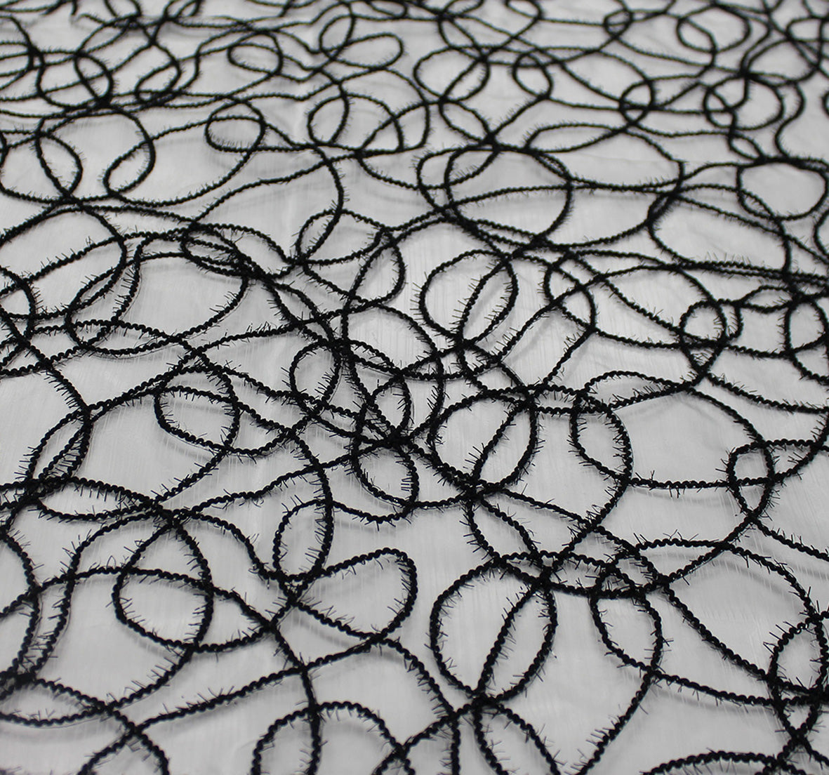 Nest Sheer Embroidery Curtain