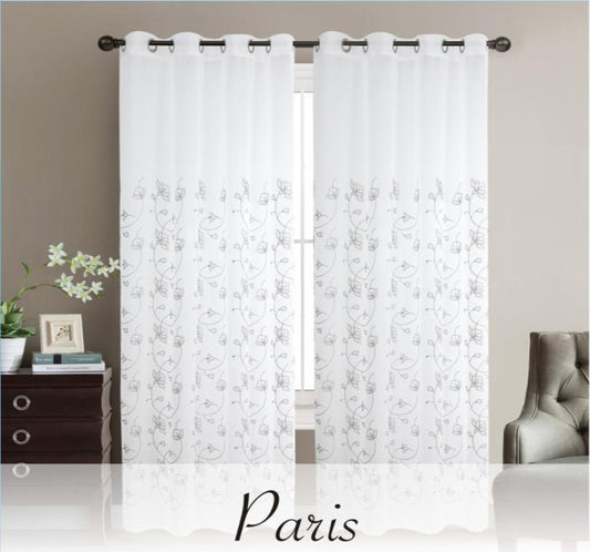 Paris Curtain - Grey