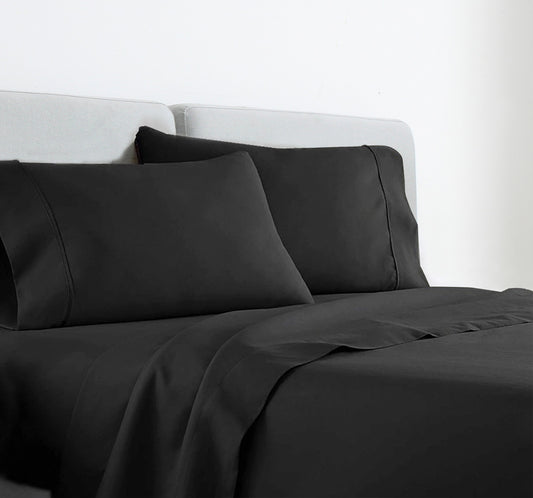 4pc Sateen 100% Cotton Sheet Set (600 TC)
