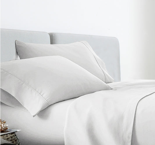 4pc Sateen 100% Cotton Sheet Set (600 TC)