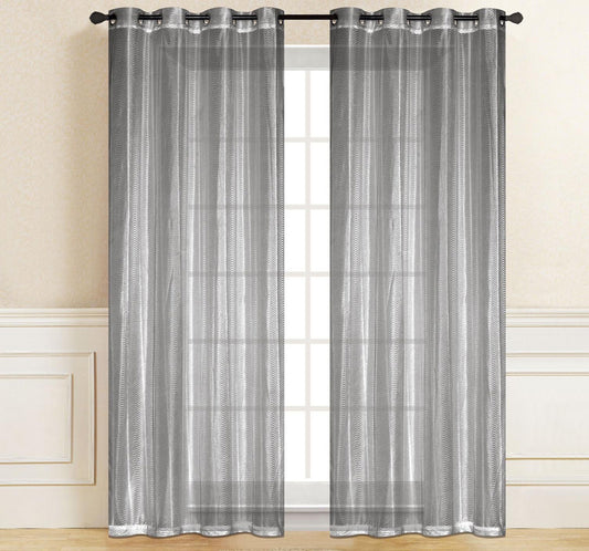 Sheer Curtain _ BERMUDA GREY