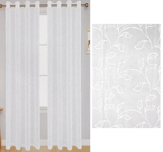 Shelly Sheer Embroidery Curtain