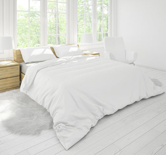 120 GSM Duvet Cover Set - White